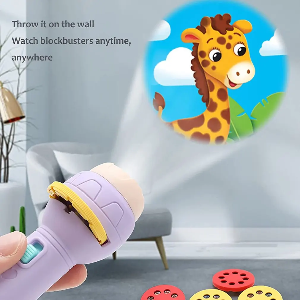 

Детский проектор-вспышка, проектор-слайдер, обучающая игрушка, фонарик, ночсветильник, фонарик, Интерактивная игрушка