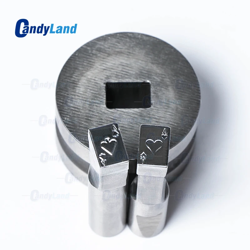 CandyLand Heart Logo Tablet Die 3D Pill Press Mold Candy Punching Custom Calcium Punch For TDP 0 Machine |