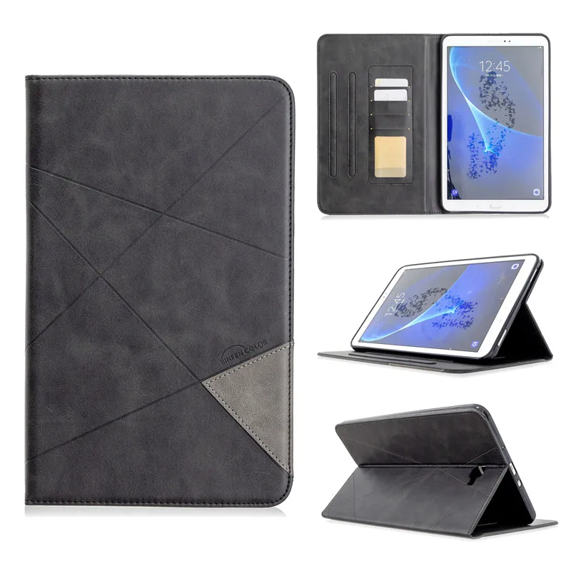 Для Samsung Galaxy Tab A A6 10 1 2016 SM-T580 T580N T585 T585C чехол для планшета роскошный бизнес Смарт