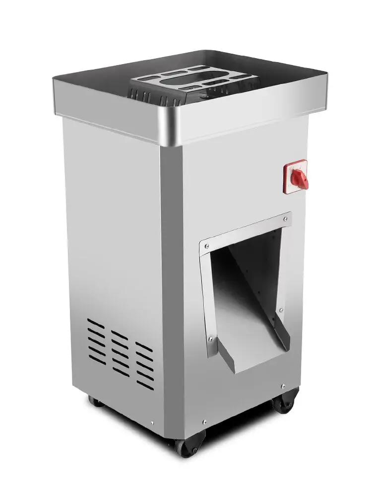 

Коммерческая Мясорубка, измельчитель из нержавеющей стали, режущая машина, вертикальное оборудование для резки мяса, 2200 Вт, большая мощност...