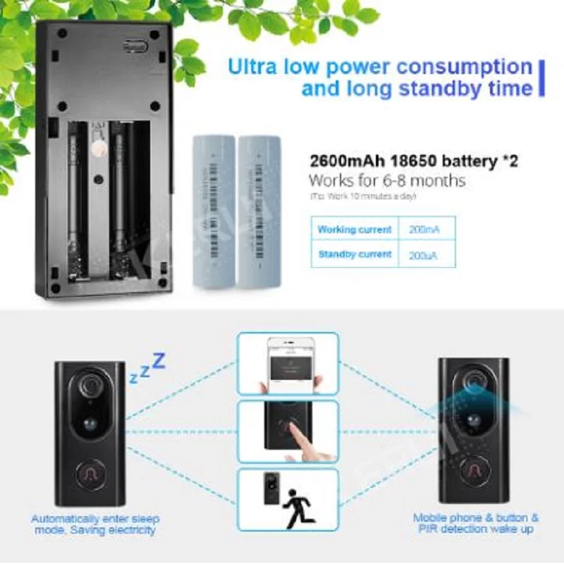 

L16 1.3mp 960P Video Intercom Smart Wireless IP Wifi Doorbell Camera Security Phone Waterproof Cloud Storage For Home