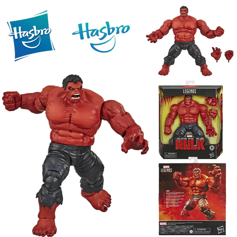 

Hasbro Легенда чудо Красный Халк лимитированная Одиночная кукла модель куклы Сюрприз подарок для родственников и детей