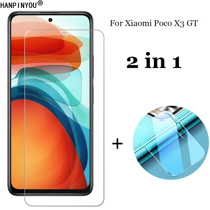 Защитная пленка для объектива камеры Xiaomi Poco X3 GT / Redmi Note 10 Pro закаленное стекло -