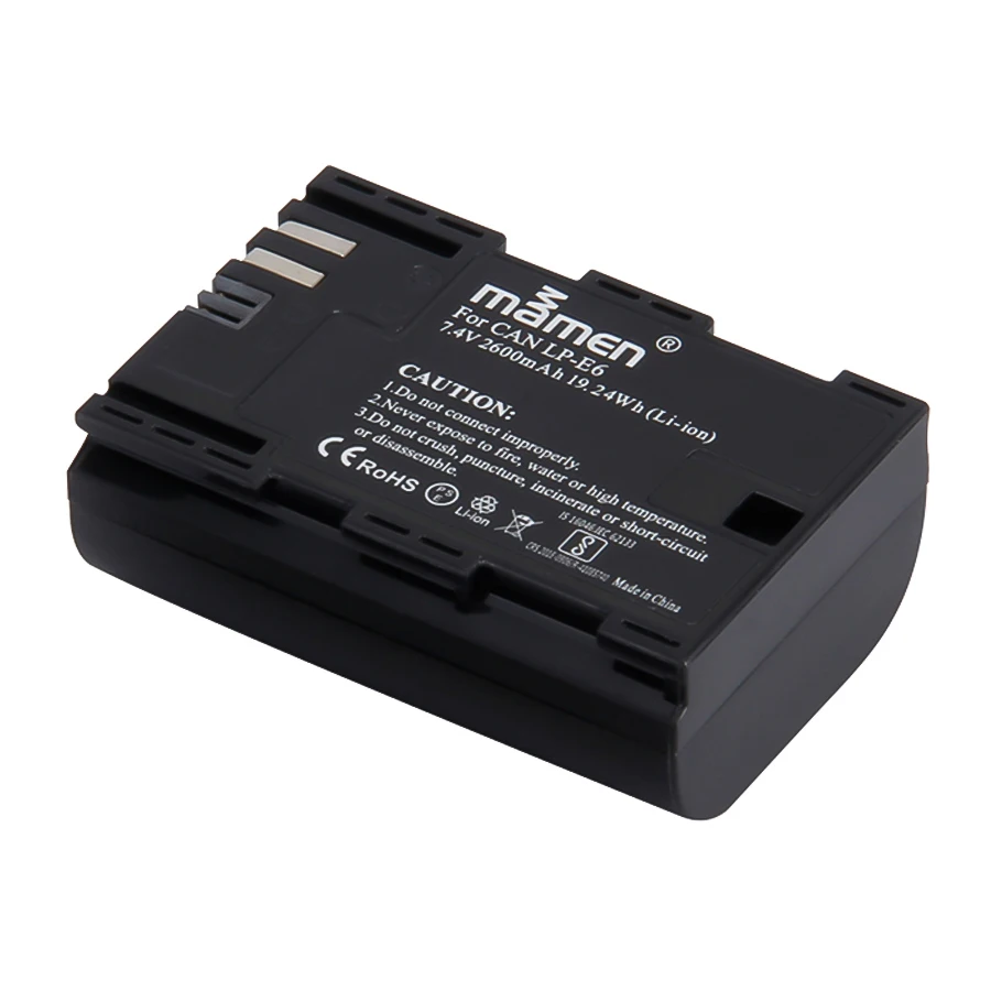 3 шт. LP-E6 LP E6 LPE6 2600 мАч батарея для цифровой камеры+ USB lcd двойное зарядное устройство для Canon Mark II Mark III 6D 60D 60Da 70D 80D 5DS 5D