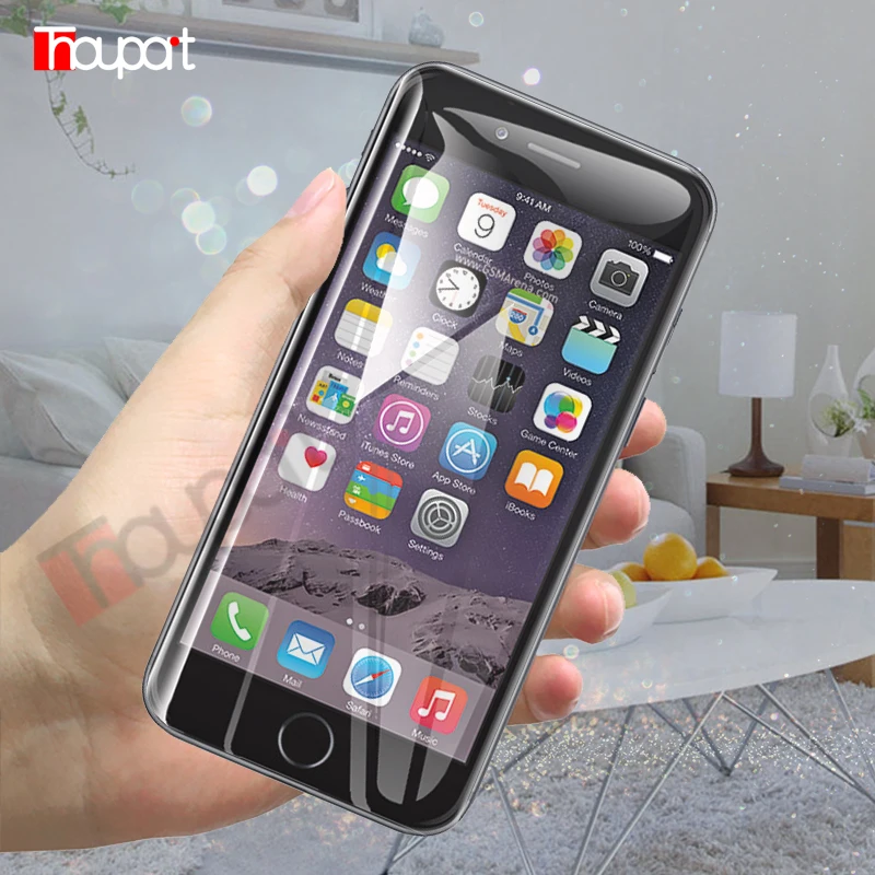 на Apple iPhone 6s стекло 6G Полное клеевое покрытие защита экрана закаленное для 6 Plus