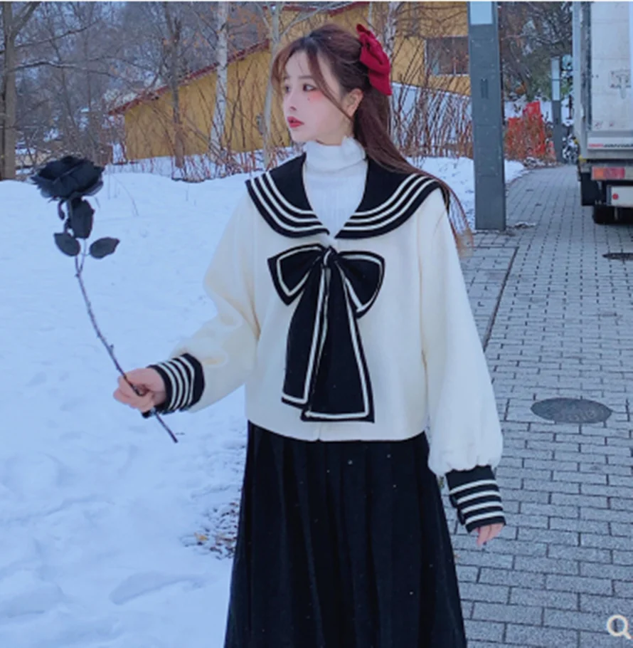 

Милая Студенческая униформа для колледжа в японском стиле