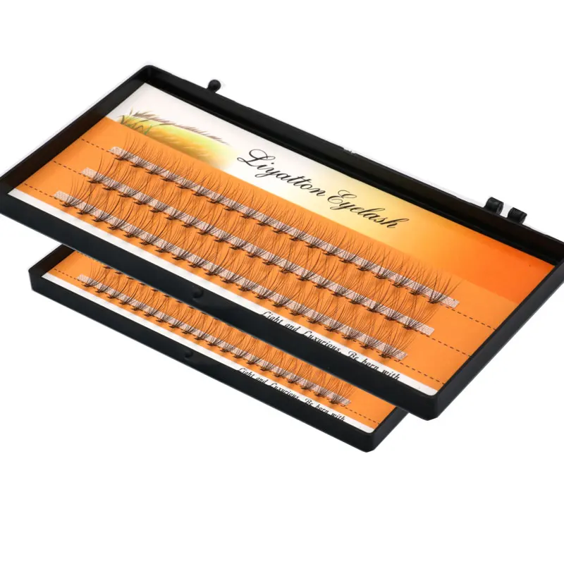 Новинка! 60 пряди отдельных кластеров наращивание ресниц из норки для увеличения 0