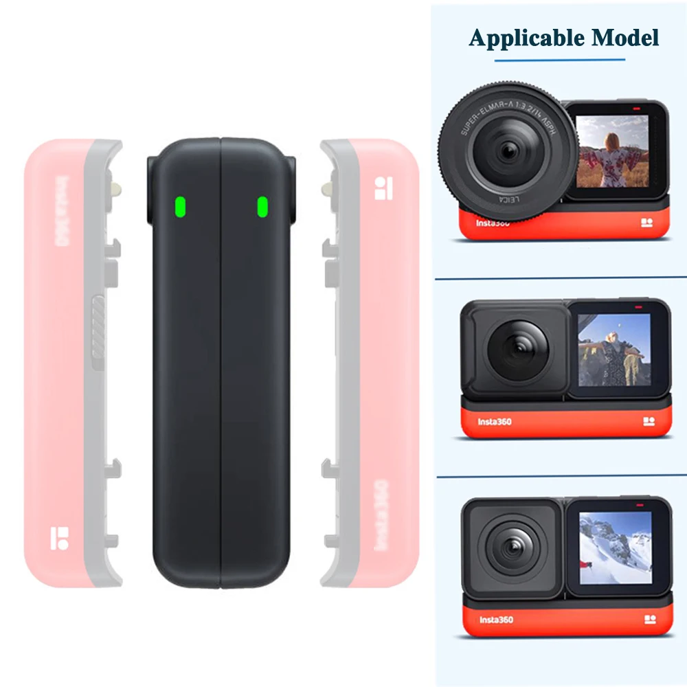 Зарядное устройство IS360RB для Insta360 ONE R Twin/1-INCH/360 MOD Edition быстрое зарядное Insta 360