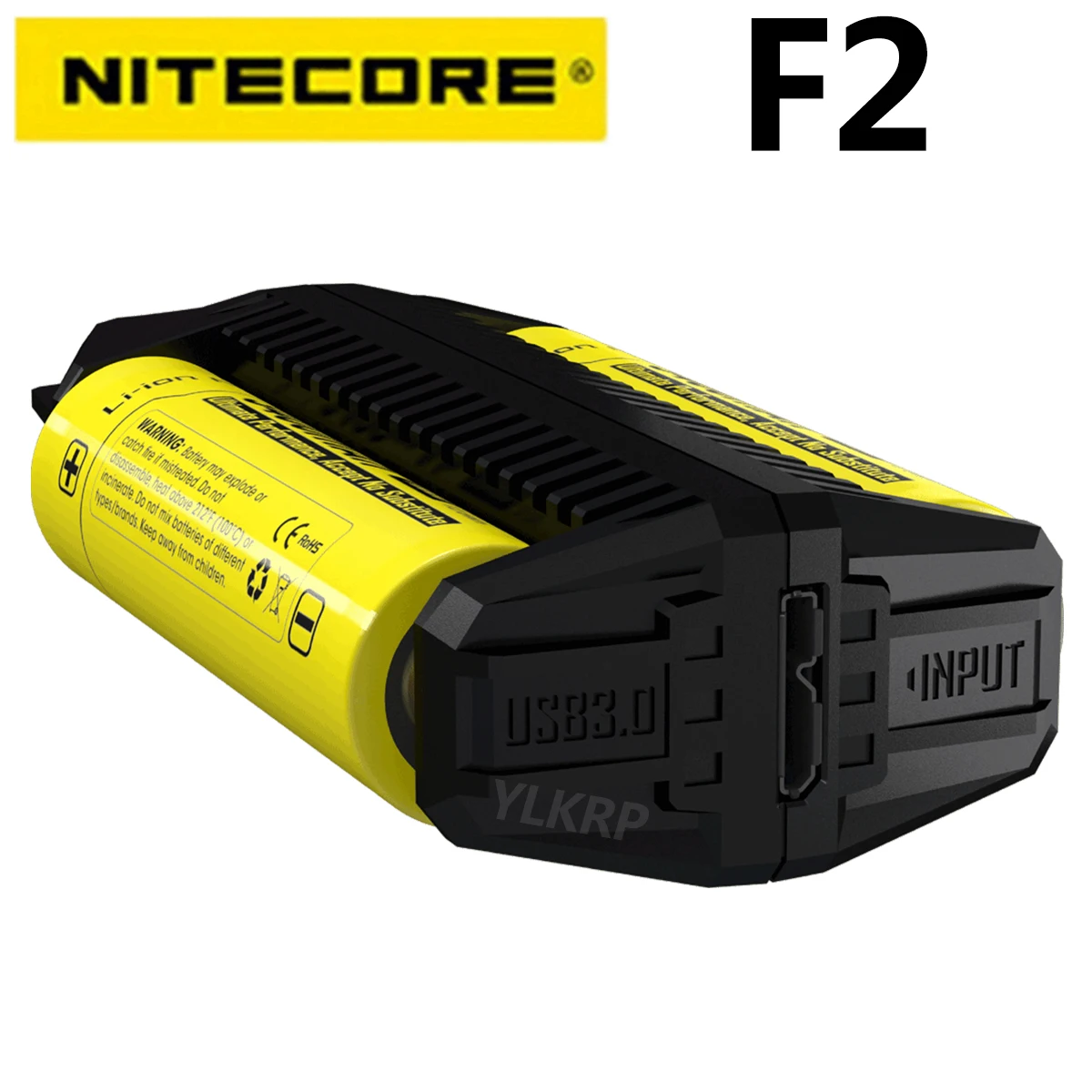 100% Original Nitecore F2 Micro-USB Smart Battery Charger Charging Flexible Power Bank for Li-ion /IMR 26650 18650 | Электроника