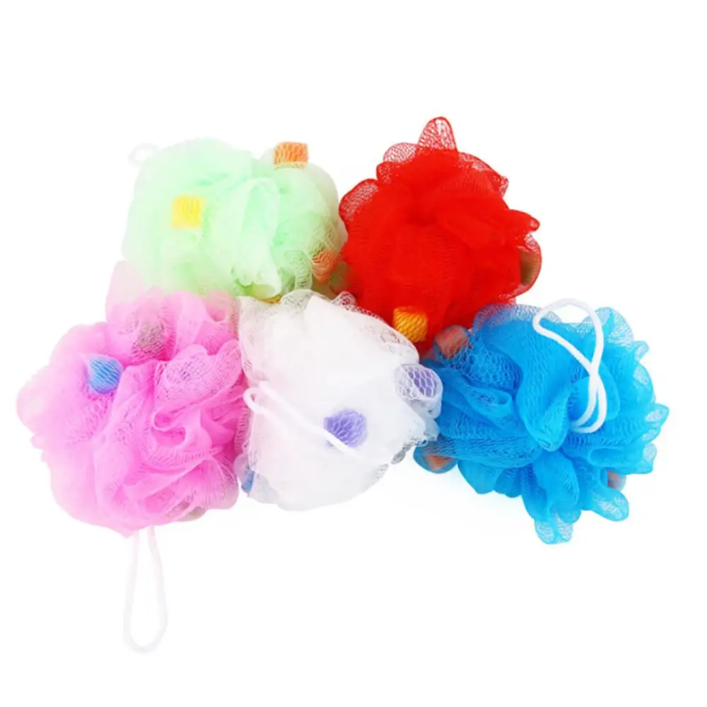 1PCS Random Body Brush Bath Shower Sponge Mesh Ball Pouf Loofahs | Дом и сад