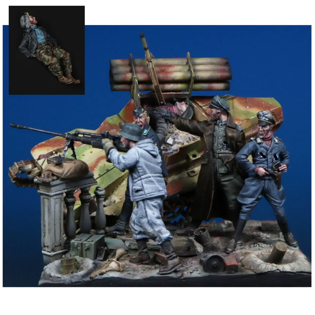 

1/35 Resin Model Figure GK，Unassembled and unpainted kit