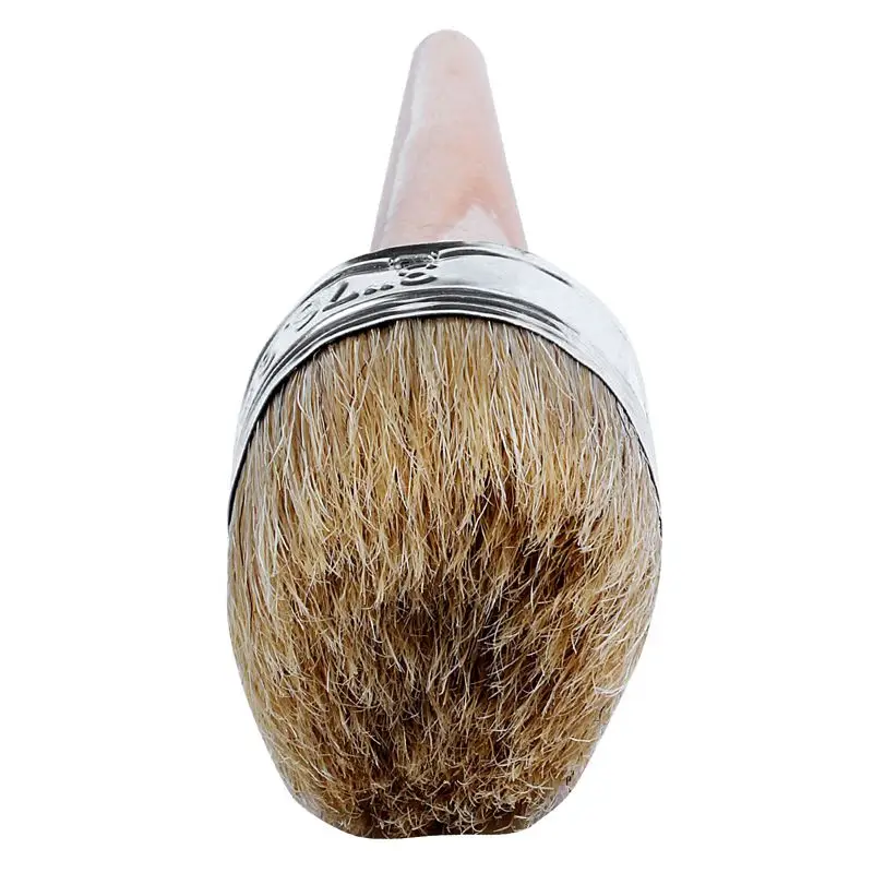 50 мм деревянная круглая ручка щетиной Мел масляной краски восковые щетки 185