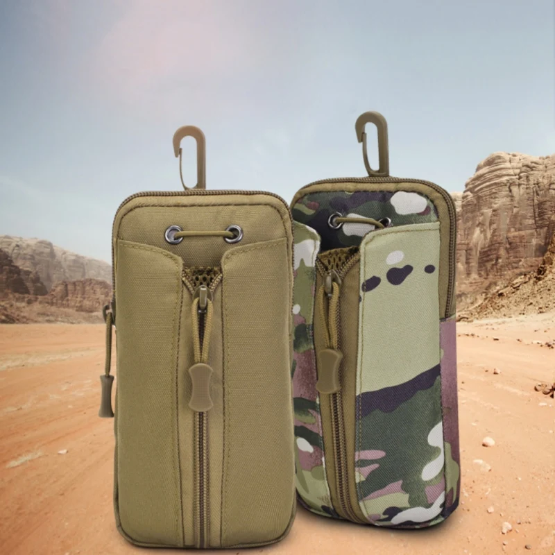 

Waist Bag Outdoors Camping Hiking Water Bottle Pouch Molle Belt Pouch Travel Phone Bag Hunting Canteen Kettle Hold Waist Bag