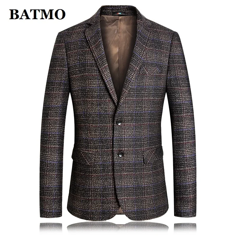 Новое поступление 2019 Осенний высококачественный клетчатый Повседневный