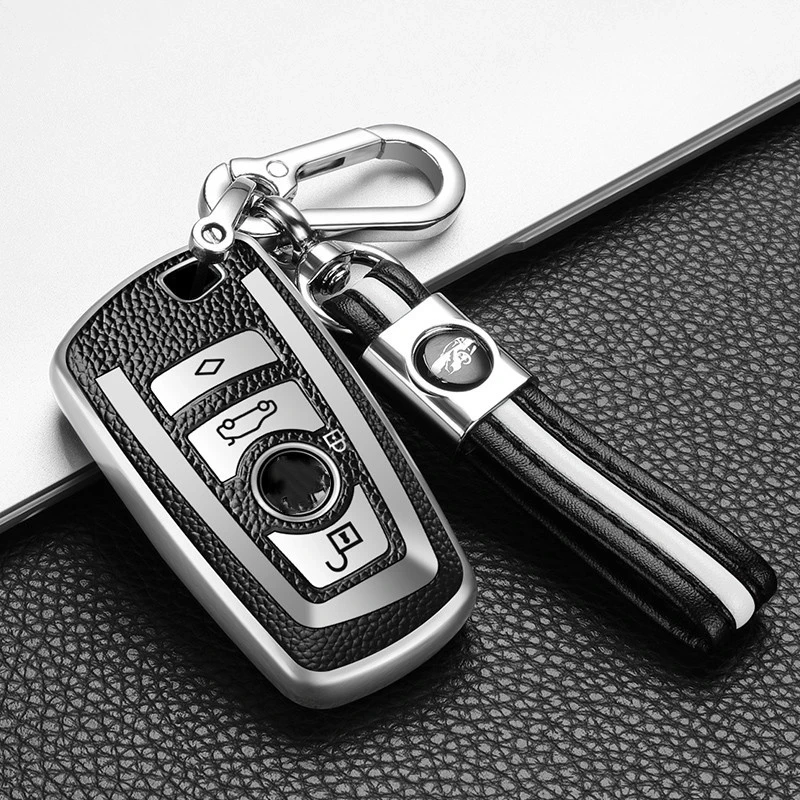 

Автомобильный чехол для ключей из углеродного волокна, чехол для Bmw, Новинка 1, 3, 4, 5, 6, 7 серии F10, F20, F30, E60, E90, E46, G30, аксессуары