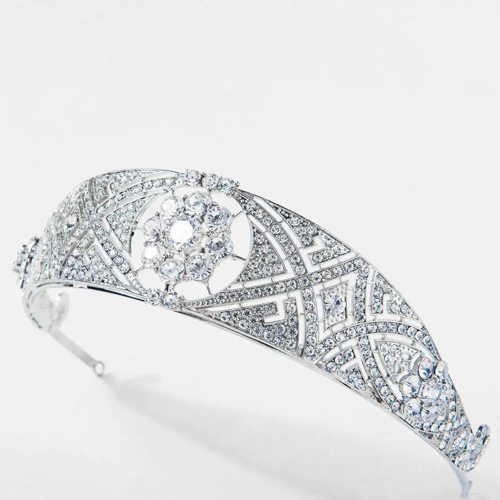 Crystal Princess Queen Crowns Wedding Hair Accessories Handmade Bride Crown | Украшения и аксессуары