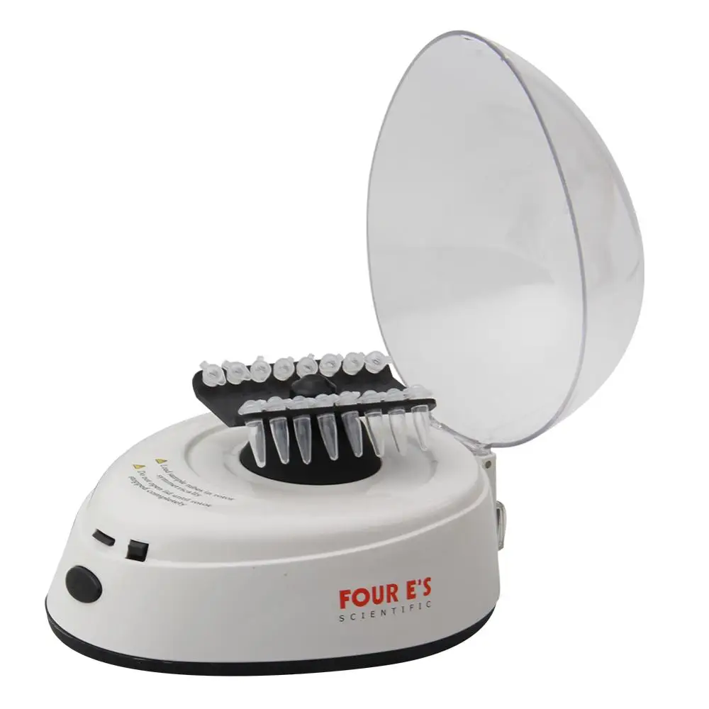 Мини Центрифуга с 2 сменными роторами круговой ротор для трубки 0 2/0 5/1 5/2 мл