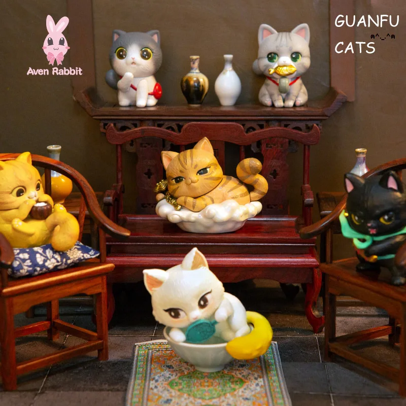 Глухая коробка игрушки GuanFu кошки глухая угадать сумка Ciega слепой Сумка Аниме