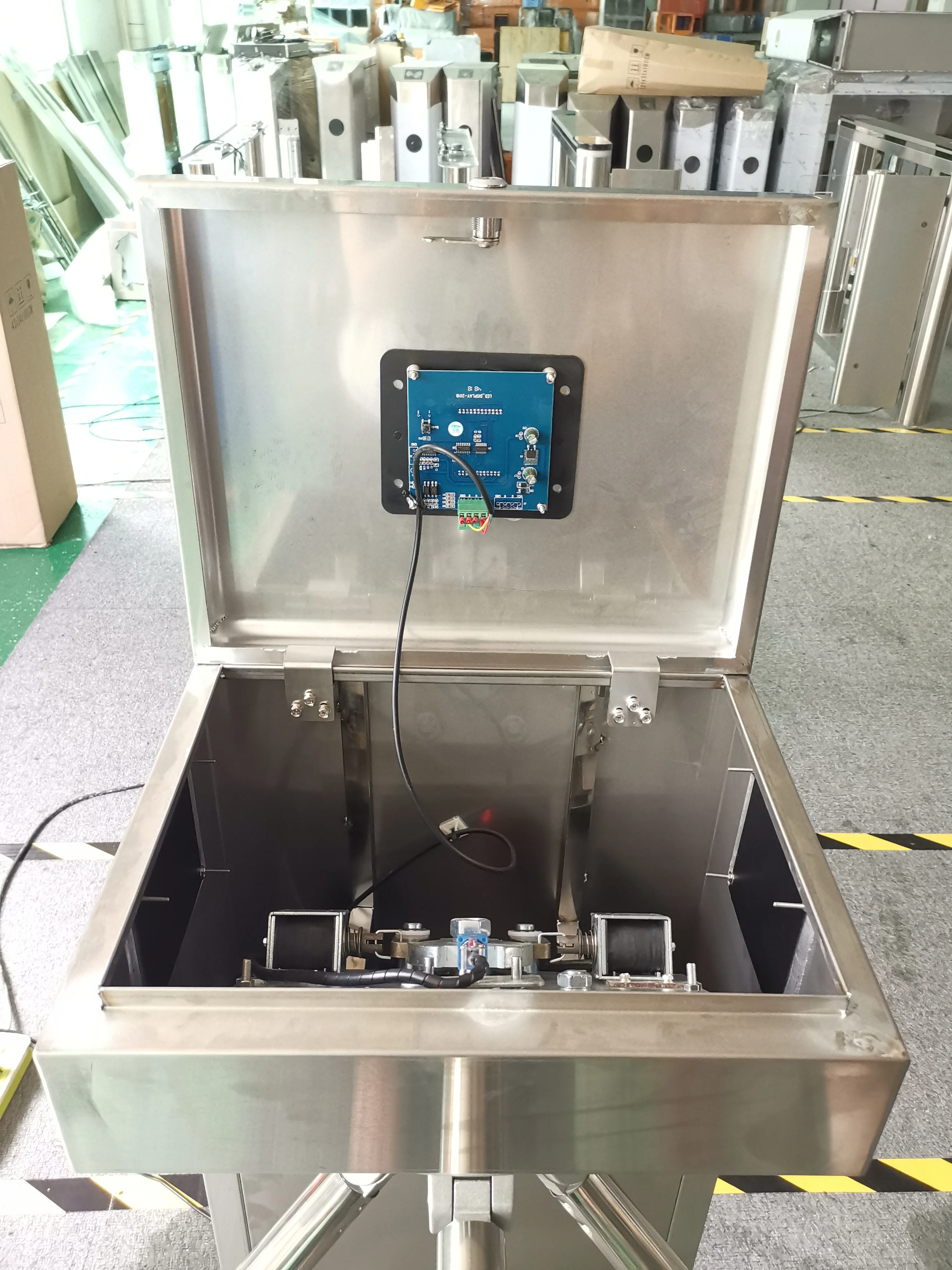 Полуавтоматический соленоидный штатив турникет ворота с завода | Безопасность и