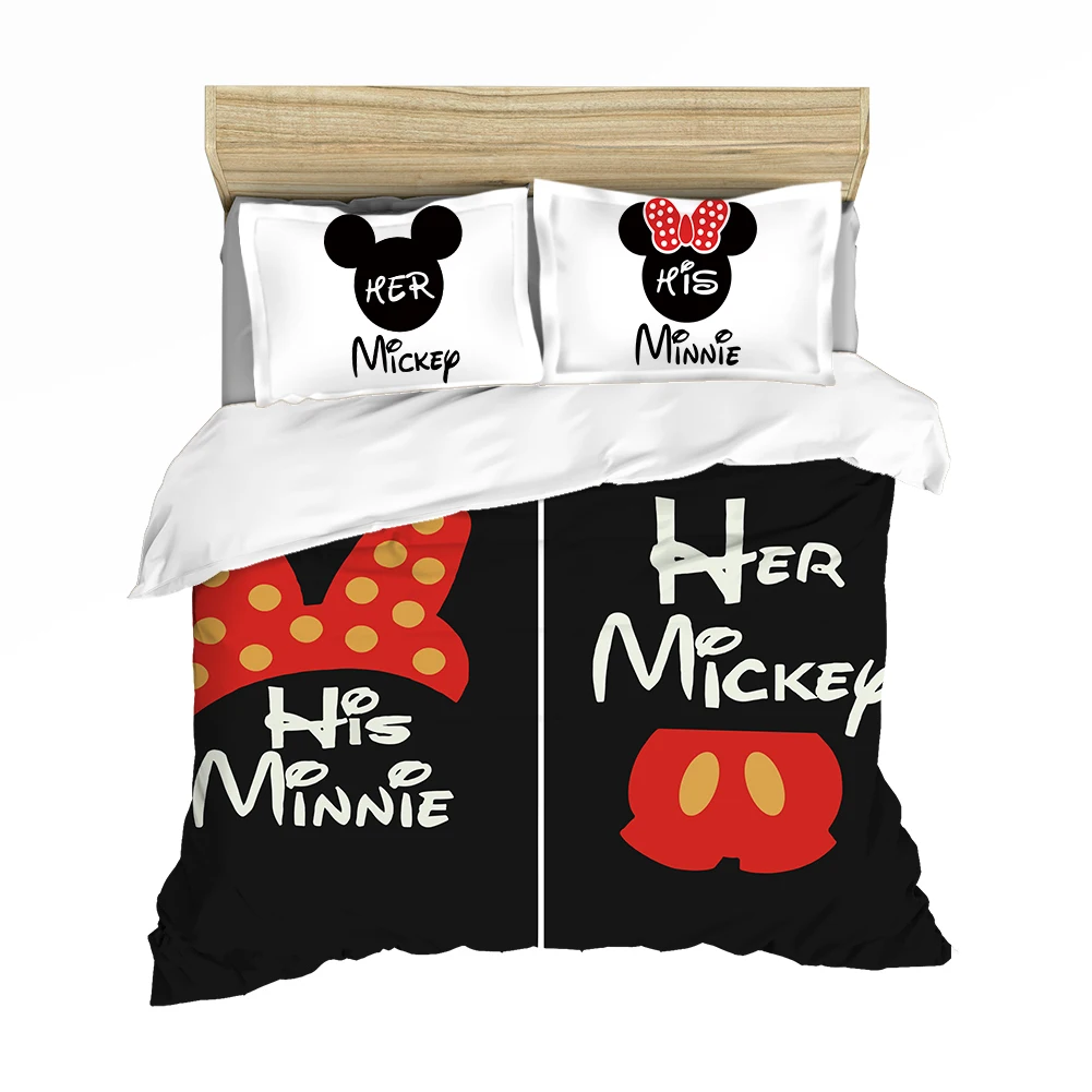 Комплект постельного белья Минни Микки Маус|Комплекты белья| |
