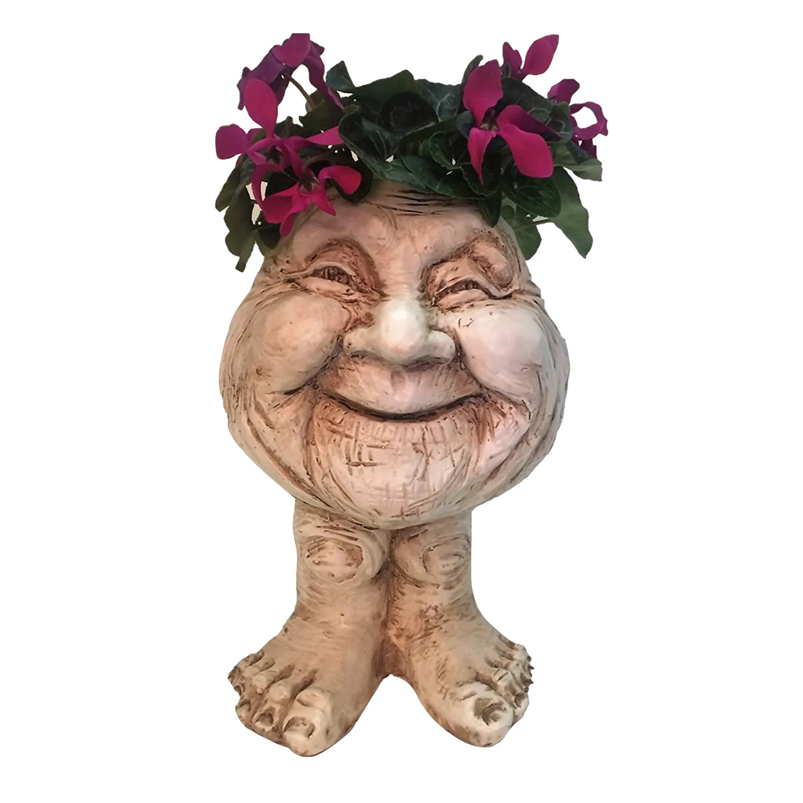 

Homestyles Antique White Granny The Muggly Face Statue Planter Decoracion Salon Casa Doniczki Ogrodowe I Donice Macetero