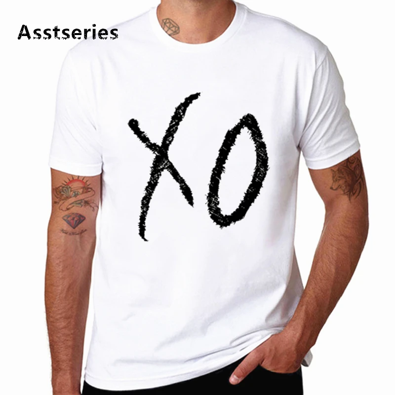 

Summer Funny Men's Tshirt The Weeknd Short-sleeved Boy Anime Tshirt Homme Slim Soft Print Loose Round Neck T-shirt