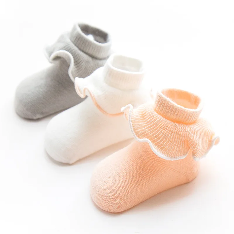 Купи Wecute Cute Baby Socks Cotton Socks for Girls Summer Spring Infant Babe Socks Infant Newborn Bebe Meias Calcetines For Girls за 107 рублей в магазине AliExpress