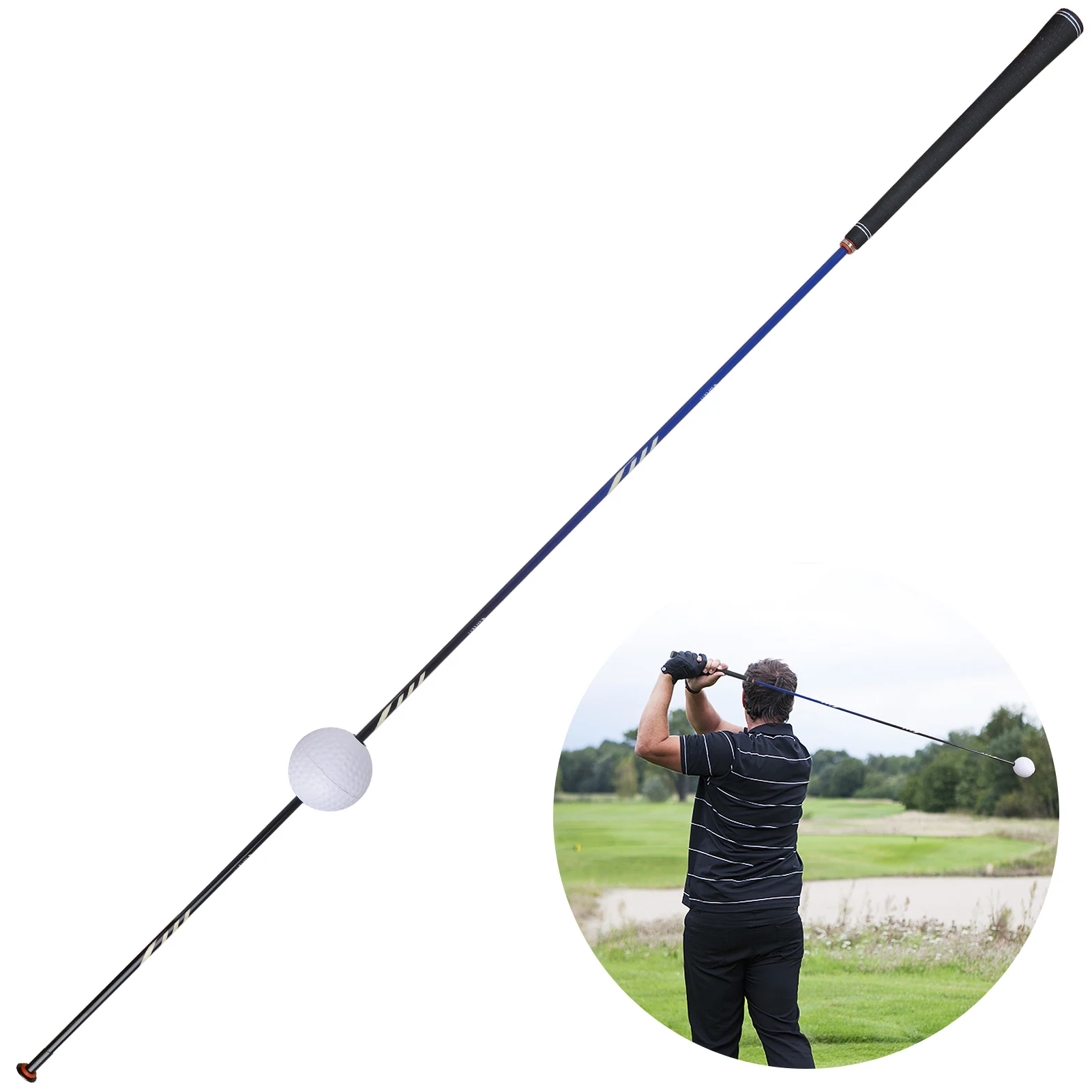 

Golf Swing Trainer Women Men Golf Alignment Stick Golf Practice Training Aid Golf Equipment Accessory