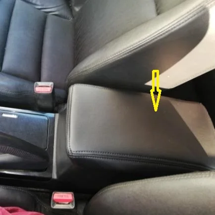 Крышка подлокотника из микрофибры для Honda Accord 7 го поколения 2003 2004 2005 2006 2007|Лепнина