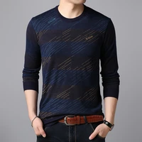 mens brand new fashion knitted top quality pullover crew neck sweater autum slim fit trendy casual winter jumper mans clothes