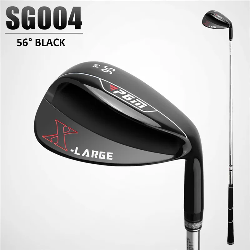 black 56 degree PGM клюшки для гольфа, Мужская песчаная удочка, расширенный клиновой нижний наклон, 56/60 градусов, клюшка для гольфа, оборудование для гольфа, четыре цвета - Цвет: black 56 degree