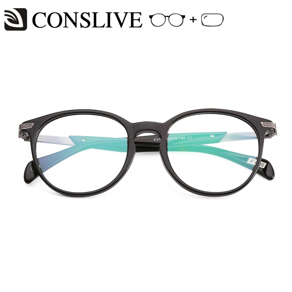 Круглые очки по рецепту для женщин маленькие прогрессивные оправа оптических