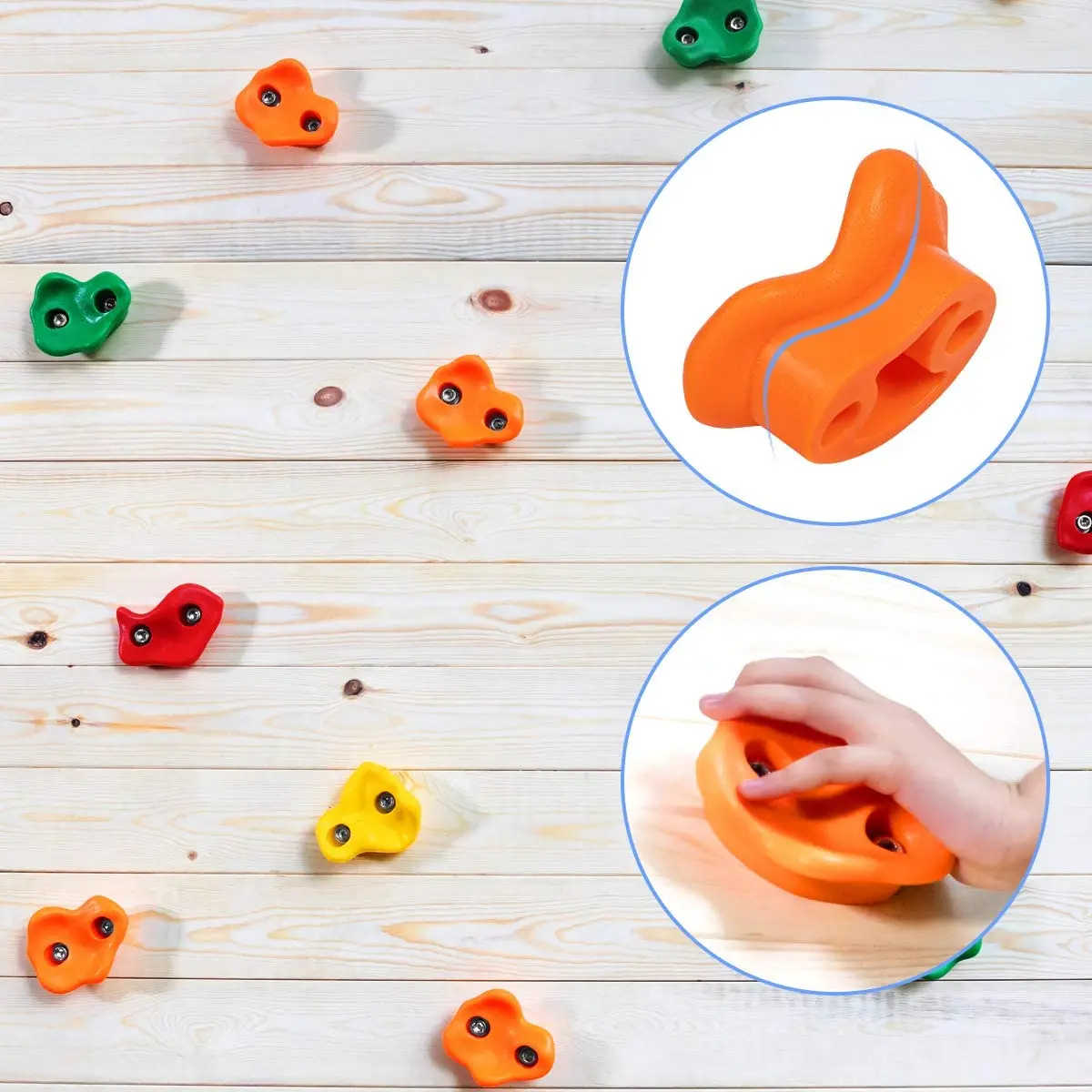 Набор зажимов для скалолазания с крепежными винтами и оборудованием