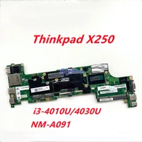 for lenovo thinkpad x250 laptop motherboard mainboard viux1 nm a091 with i3 4010u4030u ddr3