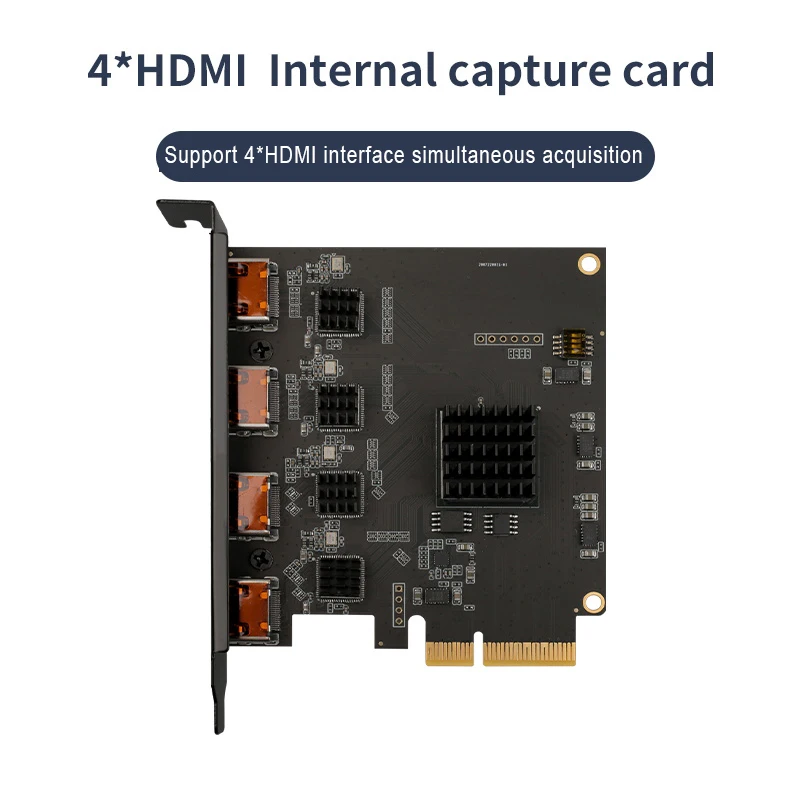 Acasis 4 канальный HDMI совместимый PCIE видео Захват карта 1080p 60fps OBS для прослушивания