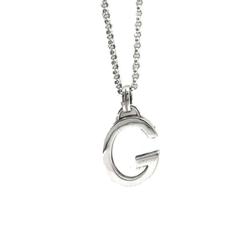 

Original classical charm high quality letter pendant S925 Sterling silver Necklace Women Luxury brands Logo Valentine's Day gift
