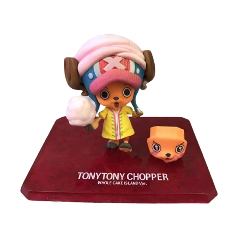 

Аниме Фигурка Чоппер кавайный Зефир Сменное лицо экшн-фигурка японская милая кукла 117 ноль Тони Чоппер