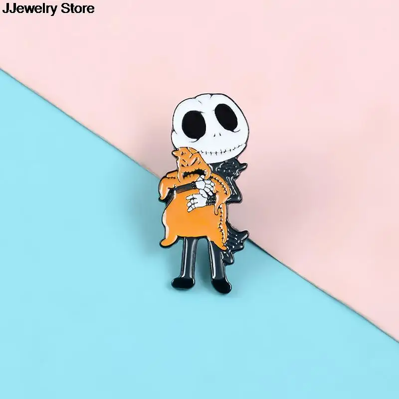 Креативный череп Медведь Брошь отворот мода прекрасный Pin Ювелирные изделия на