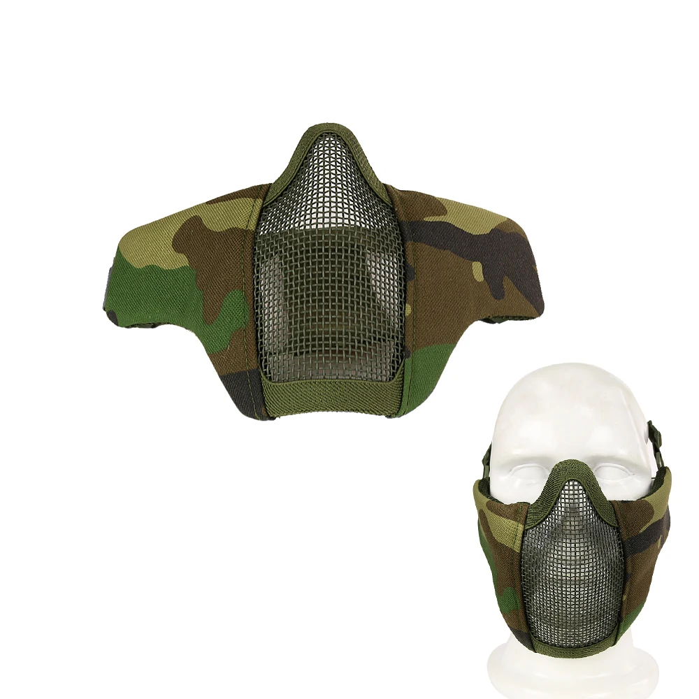 Тактическая Маска для страйкбола ActionUnion сетчатая со стальной проволокой дышащая