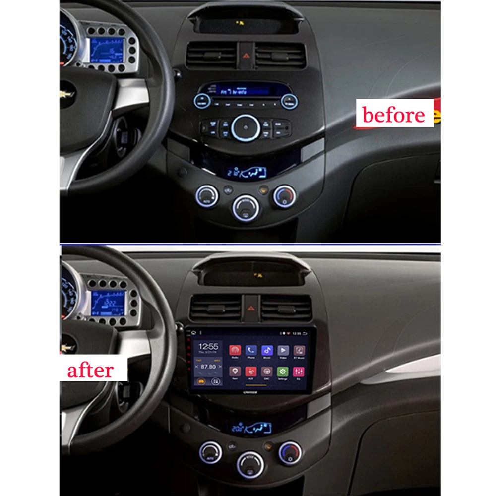 Автомагнитола coche для CHEVROLET Spark android стерео автомобильный мультимедийный плеер 2DIN
