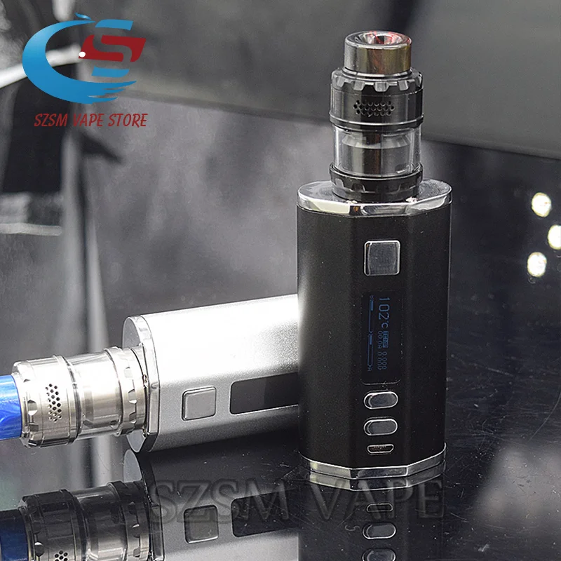 Электронная сигарета вейп 200 Вт коробка с дисплеем kyl v2 m RTA Двойная Батарея 18650