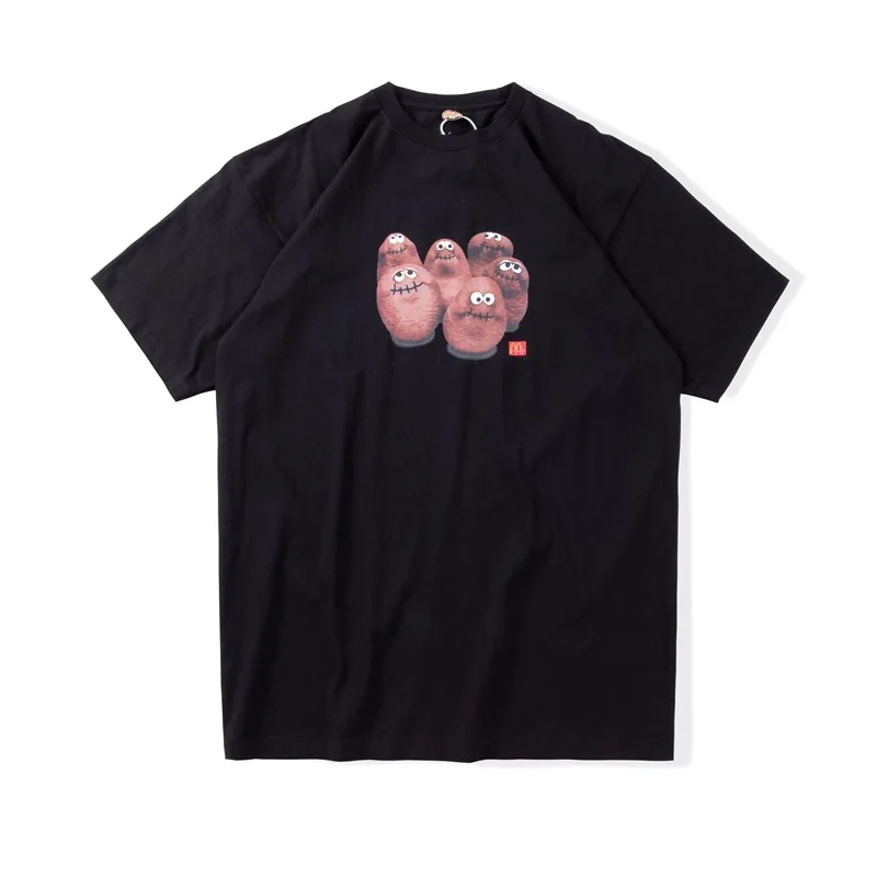 

Travis Scott x McDonald's short sleeve cartoon potato Unisex T-shirt