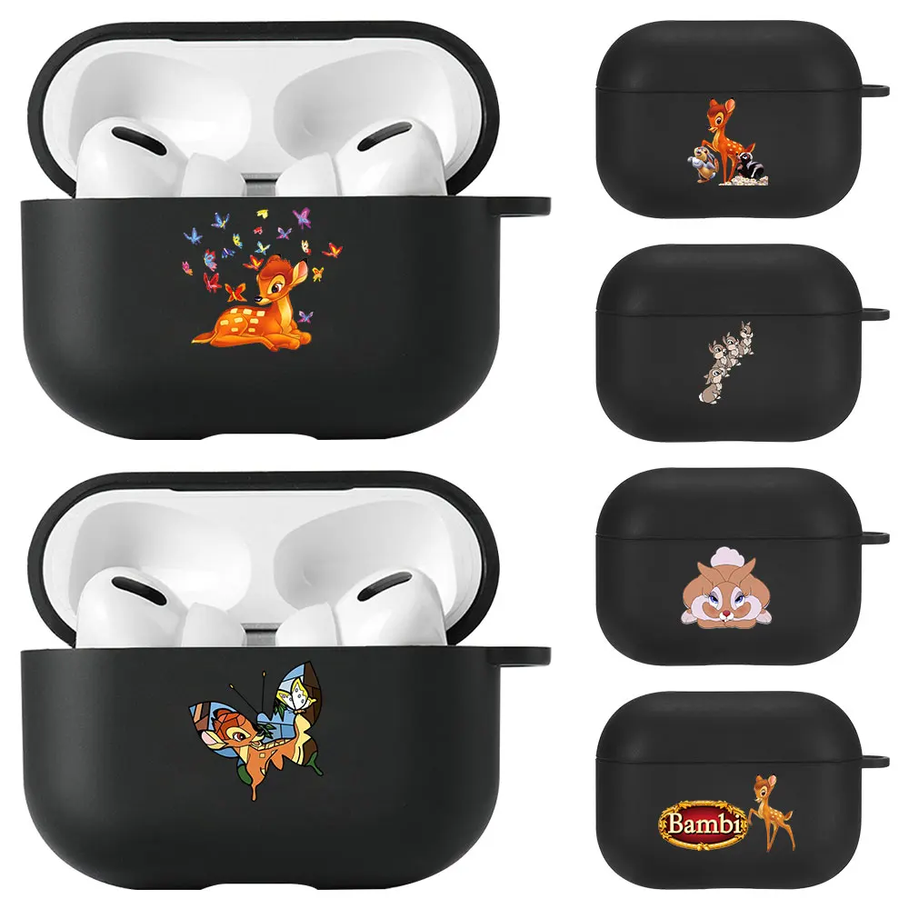 

Disney Bambi Silicone Cover Case For Apple AirPods 3 Cases Soft TPU Bluetooth Earphone Charging for AirPods Pro 3 Box Shell Caso