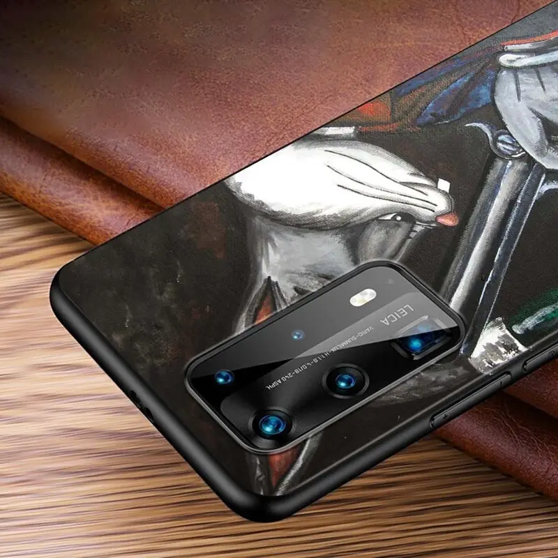 

Cute anime Bugs Bunny For Huawei P Smasrt 2018 2019 2020 2021 Smart S/Z Smart Plus Smart Pro Black Cover Soft Phone Case