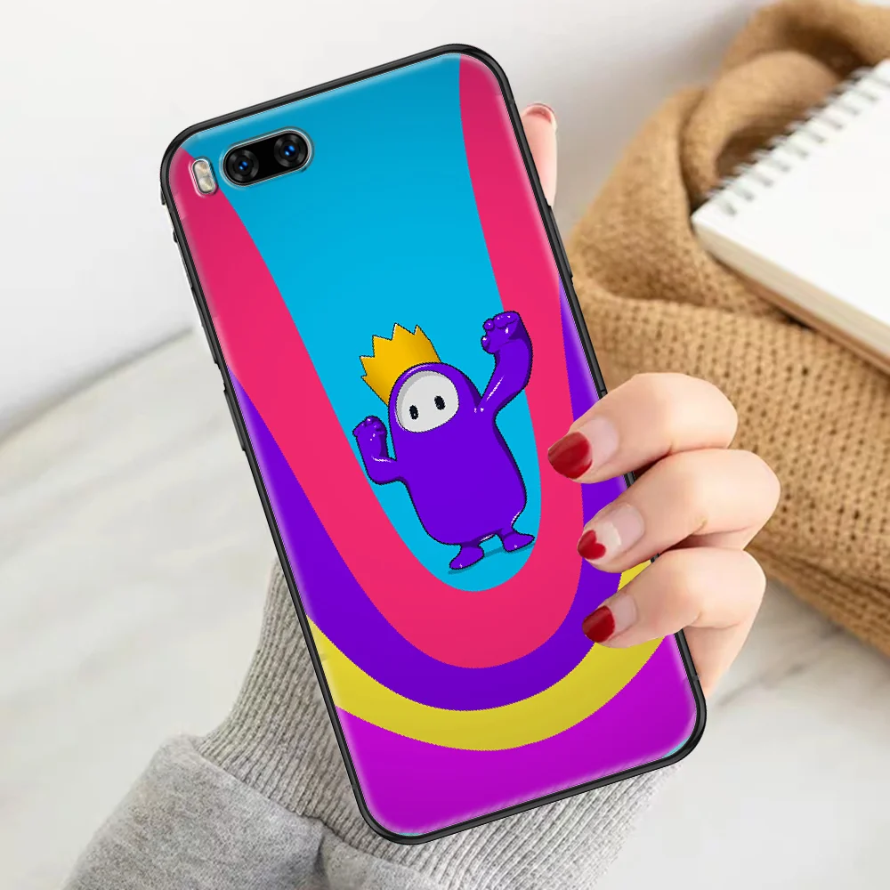 

Fall Game Guys Phone case For Xiaomi Mi Max Note 3 A2 A3 8 9 9T 10 Lite Pro Ultra black soft prime fashion funda trend back 3D