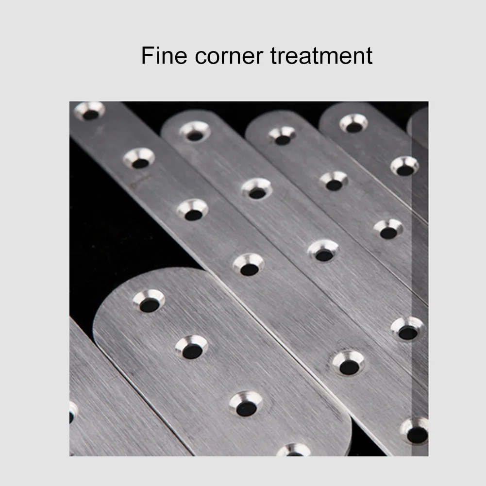 10 шт. плоские прямые скобы из нержавеющей стали ремонтные пластинки для ремонта