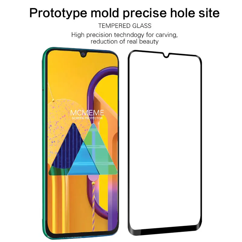 3-in-1 Case + Camera Glass For samsung galaxy m30s m30 s Screen Protector Lens On protective cover | Мобильные телефоны и