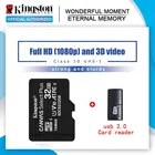 Карта памяти Kingston Micro SD, карта памяти 64 Гб 128 Гб 16 Гб класс 10 TF-карта 32 Гб MicroSDHCSDXC UHS-1 8 Гб c 4 MicroSD Plus карта reade