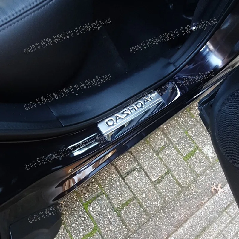 Автомобильные аксессуары для Nissan Qashqai Накладка на порог J10 J11 из нержавеющей стали