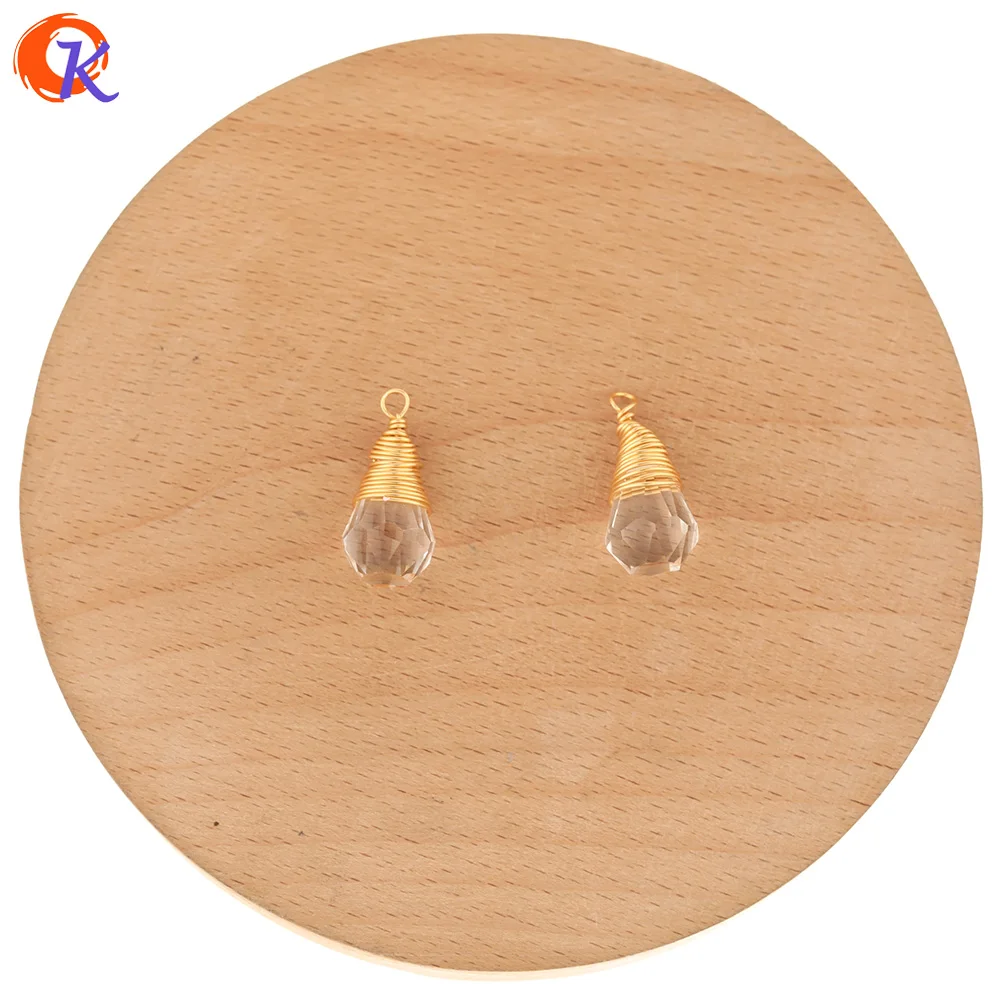 

Cordial Design 50Pcs 9*20MM Jewelry Accessories/Crystal Pendant/Drop Shape/Hand Made/Earring Findings/DIY Jewelry Making/Charms